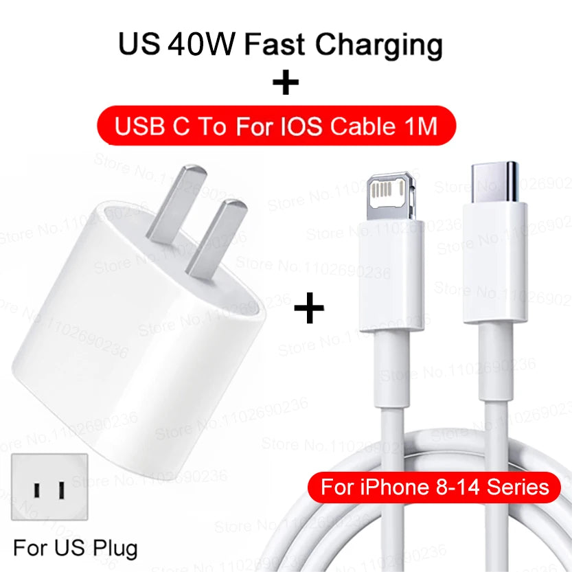 Fast charging 40W iPhone charger (Safe & Powerful)