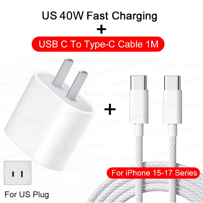 Fast charging 40W iPhone charger (Safe & Powerful)