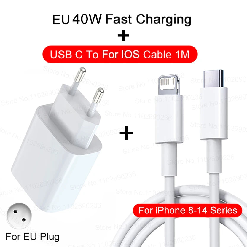Fast charging 40W iPhone charger (Safe & Powerful)
