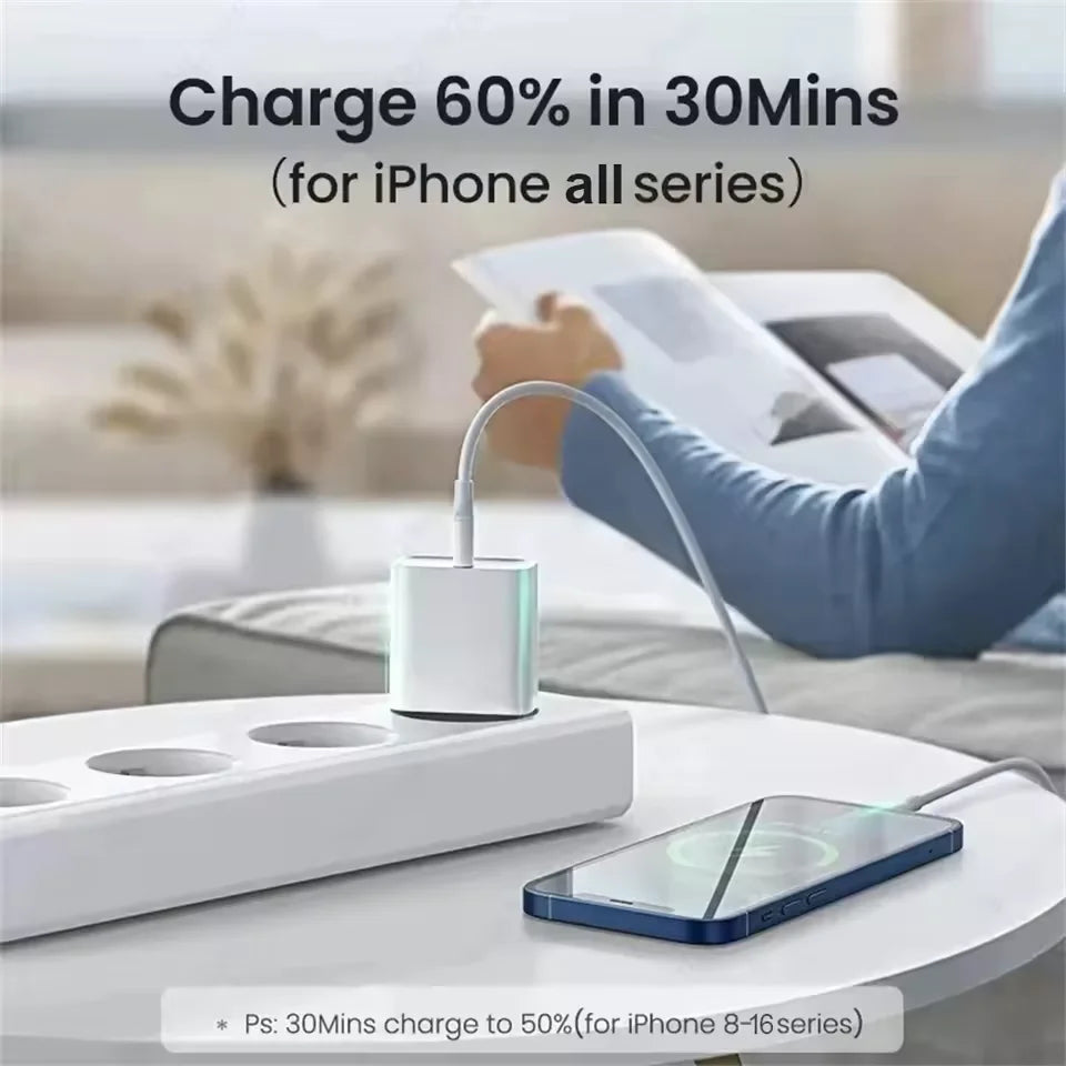 Fast charging 40W iPhone charger (Safe & Powerful)